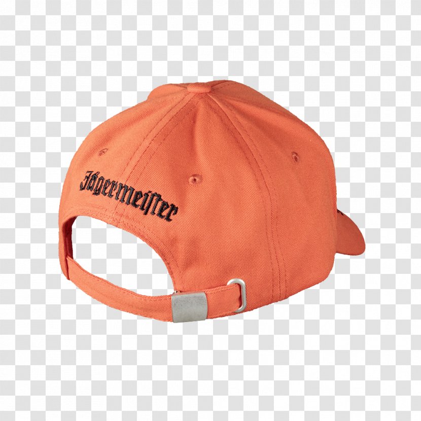 Baseball Cap Jägermeister - Jagermeister - Orange Transparent PNG
