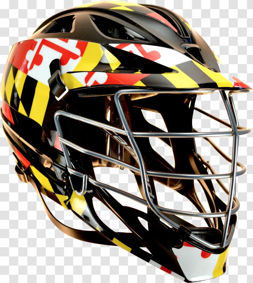 Lacrosse Helmet Maryland Terrapins Men's Goaltender Mask Women's Bicycle Helmets - Decal Transparent PNG