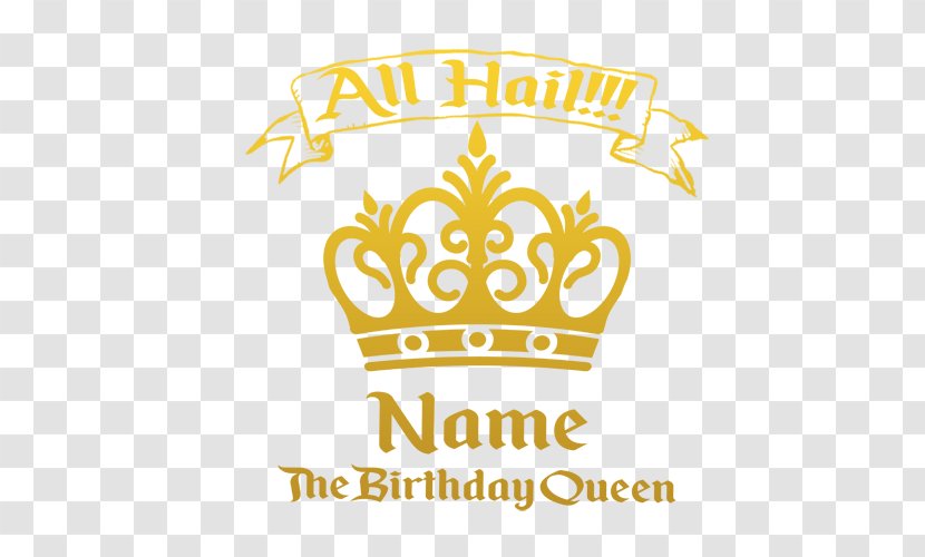 T-shirt Queen's Birthday Crown Of Queen Elizabeth The Mother - Digital Stamp Transparent PNG