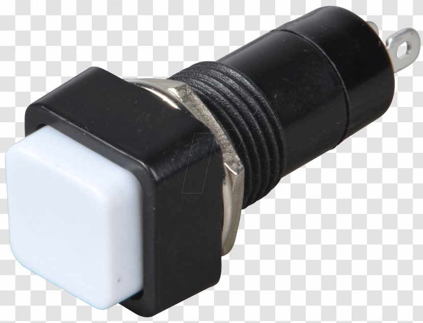 Pressure Switch Push Push-button Reichelt Electronics GmbH & Co. KG Electronic Component - Color - Button Transparent PNG