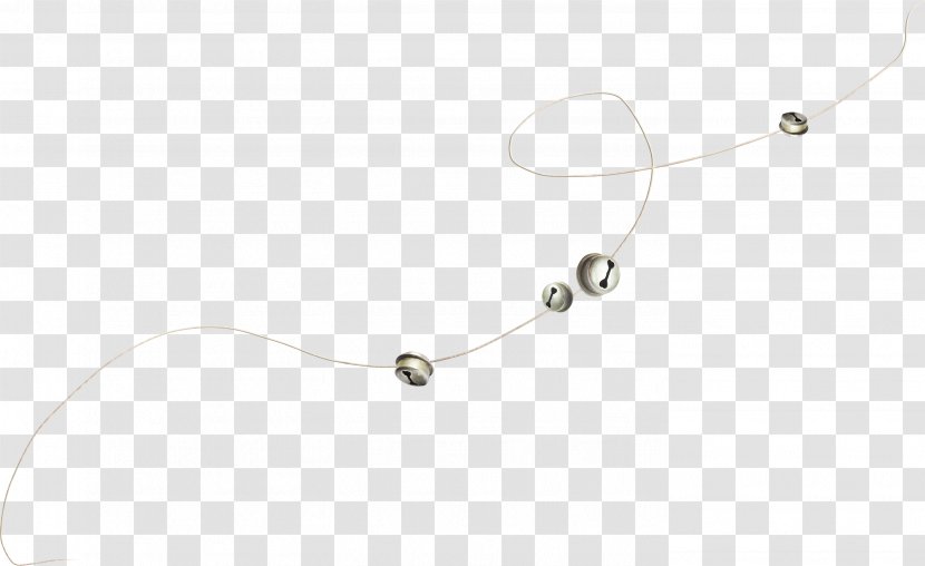 Body Jewellery Necklace Line - Jewelry Making Transparent PNG