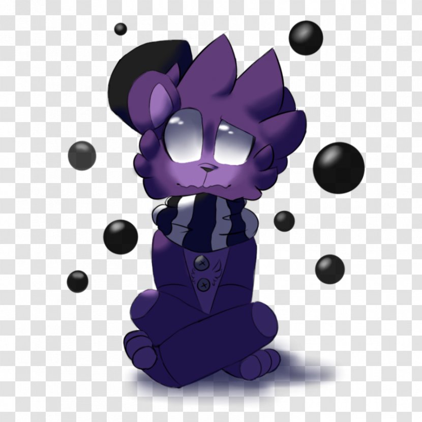 Five Nights At Freddy's Fan Art Artist Drawing - Purple - Cute Turtle Transparent PNG