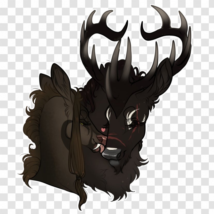 Reindeer Horse Demon Cartoon Transparent PNG