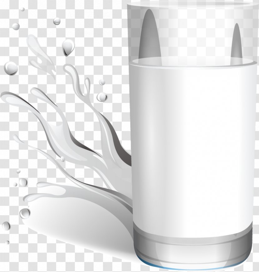 Milk Cattle Cup - Cheese - Vector Painted Transparent PNG