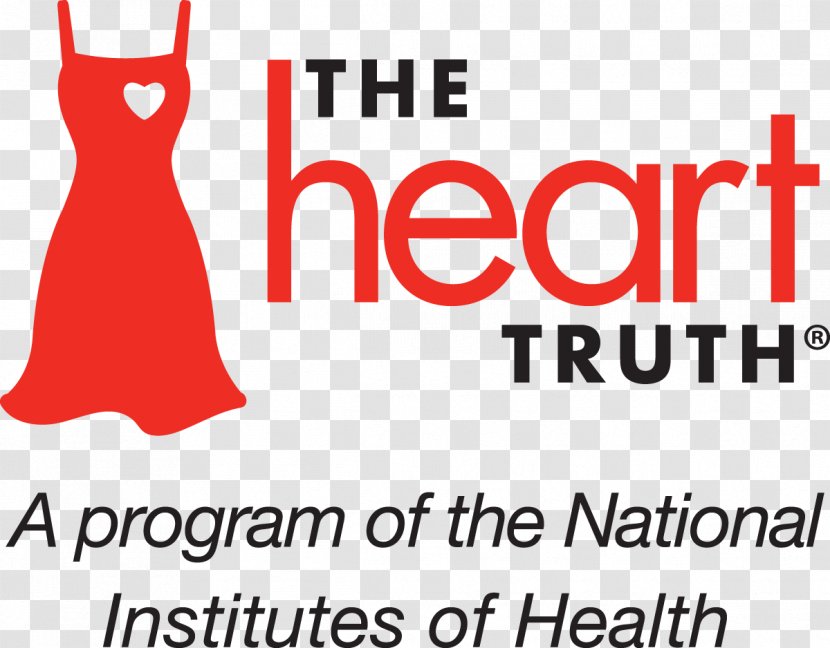 Cardiovascular Disease The Heart Truth National Heart, Lung, And Blood Institute - Logo - Red Dress Transparent PNG