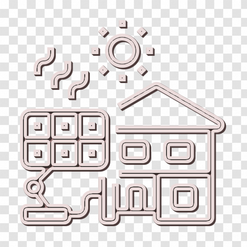 Global Warming Icon Solar Cell Icon Transparent PNG