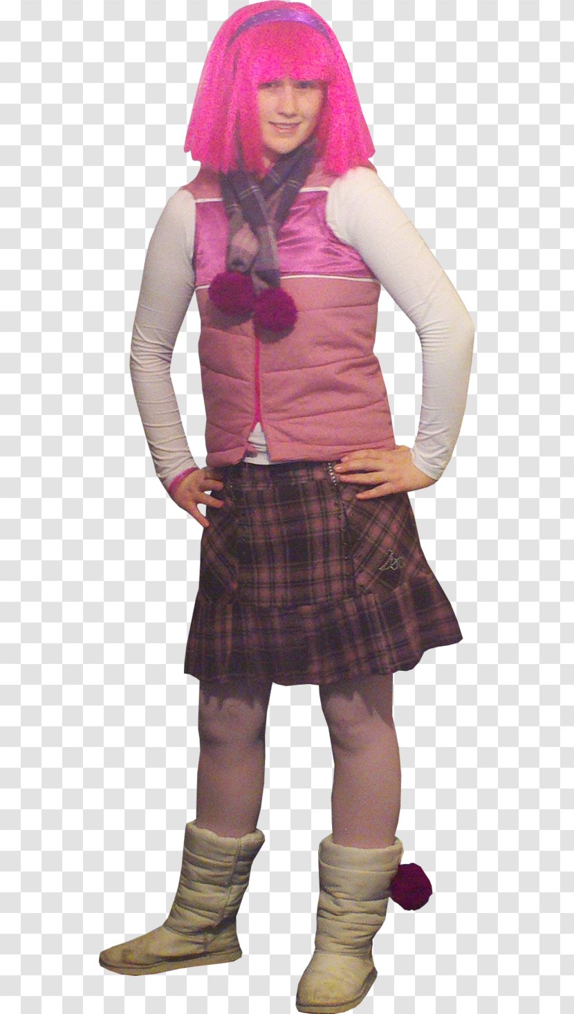 Costume Pink M Headgear RTV - Clothing - Stephanie (lazytown) Transparent PNG