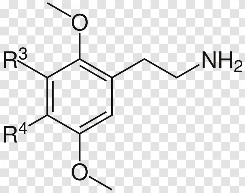 Dopamine Small Molecule Chemistry Neurotransmitter - Tree - Pihkal Transparent PNG