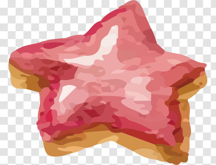 Doughnut Food Bread - Dessert - Stars Transparent PNG