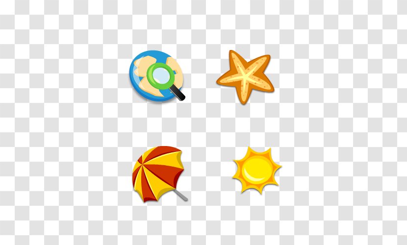 Euclidean Vector Icon - Body Jewelry - Sunshine Stars Transparent PNG