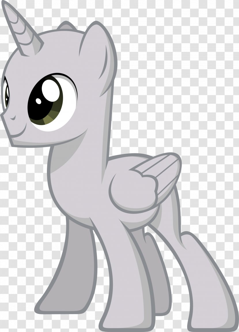 My Little Pony Horse Whiskers Drawing - Winged Unicorn Transparent PNG