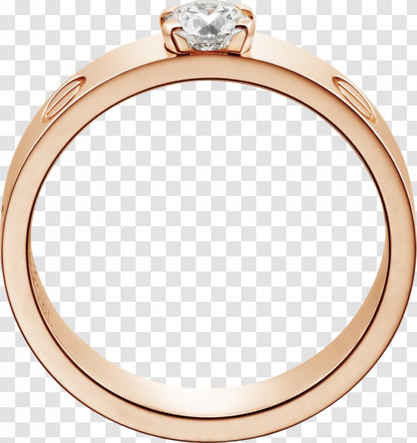 Engagement Ring Solitaire Wedding Diamond - Colored Gold - Span And Div Transparent PNG