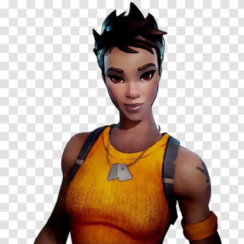 Fortnite Character Narrative Angola Houla - Fictional - Muscle Transparent PNG