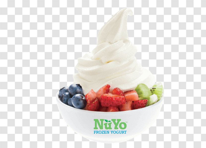 Frozen Yogurt Ice Cream Crème Fraîche Flavor Yoghurt - Superfood Transparent PNG