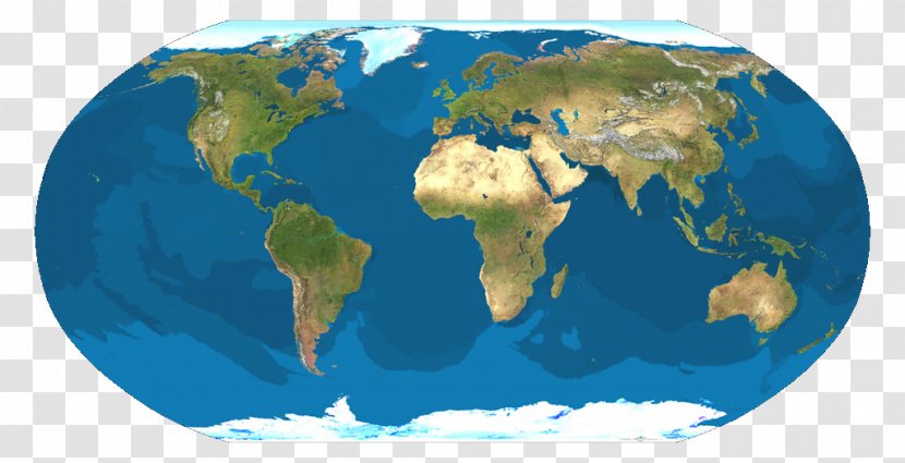 World Map Google Earth Globe - Planet - Flat Transparent PNG