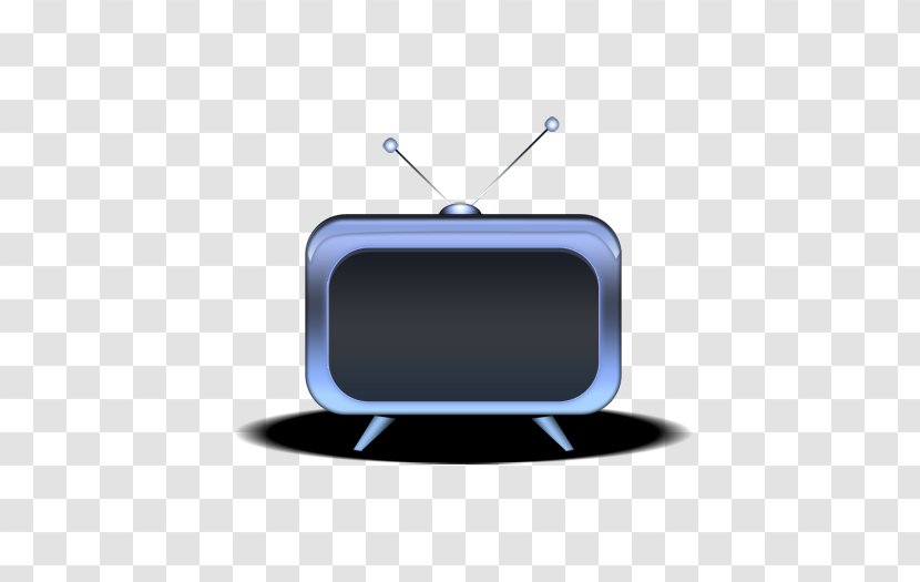 Television Cobalt Blue - Multimedia - Design Transparent PNG