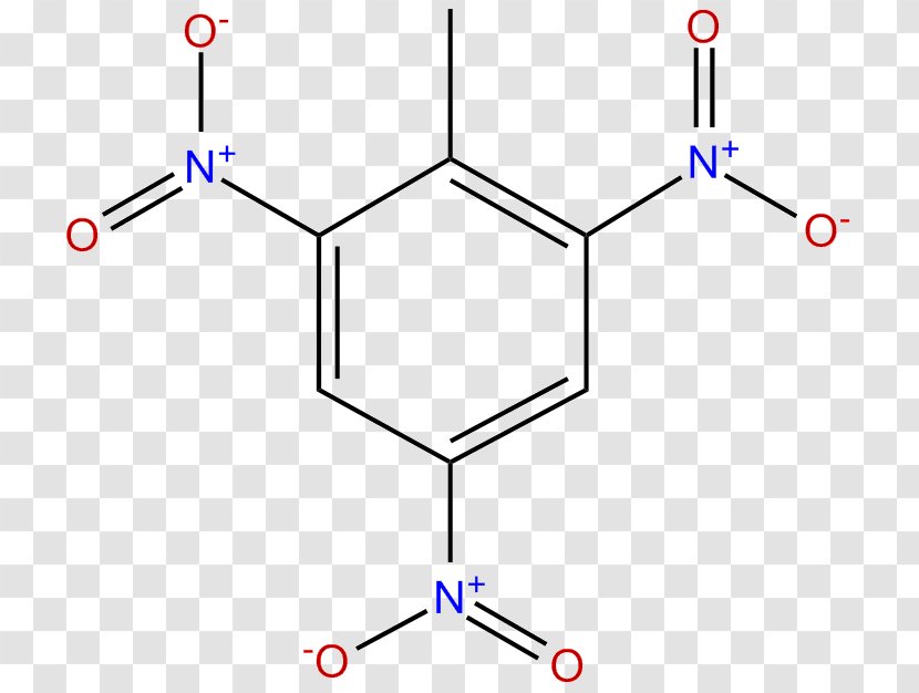 TNT Resorcinol 2,4-Dinitrotoluene Structural Formula Phenols - Silhouette - Watercolor Transparent PNG