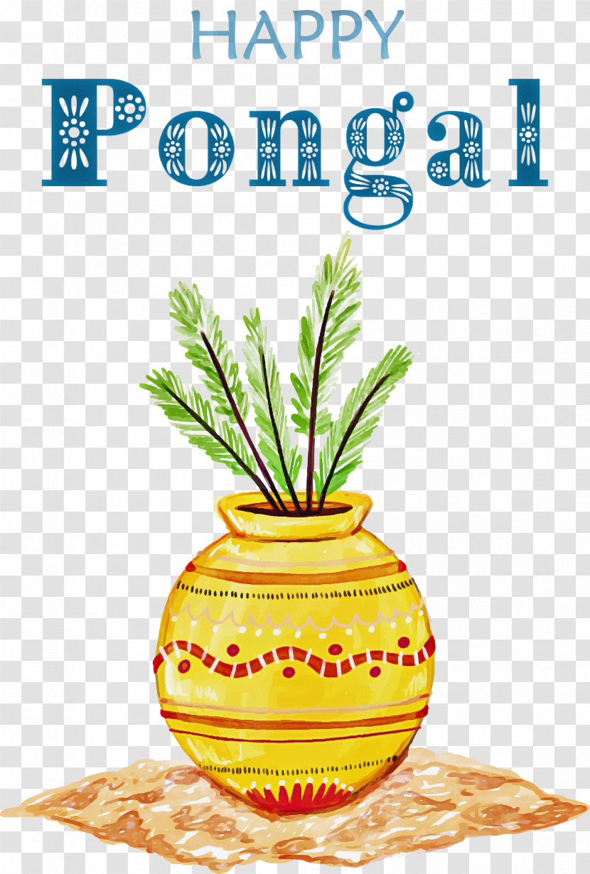 Pongal Happy Pongal Transparent PNG