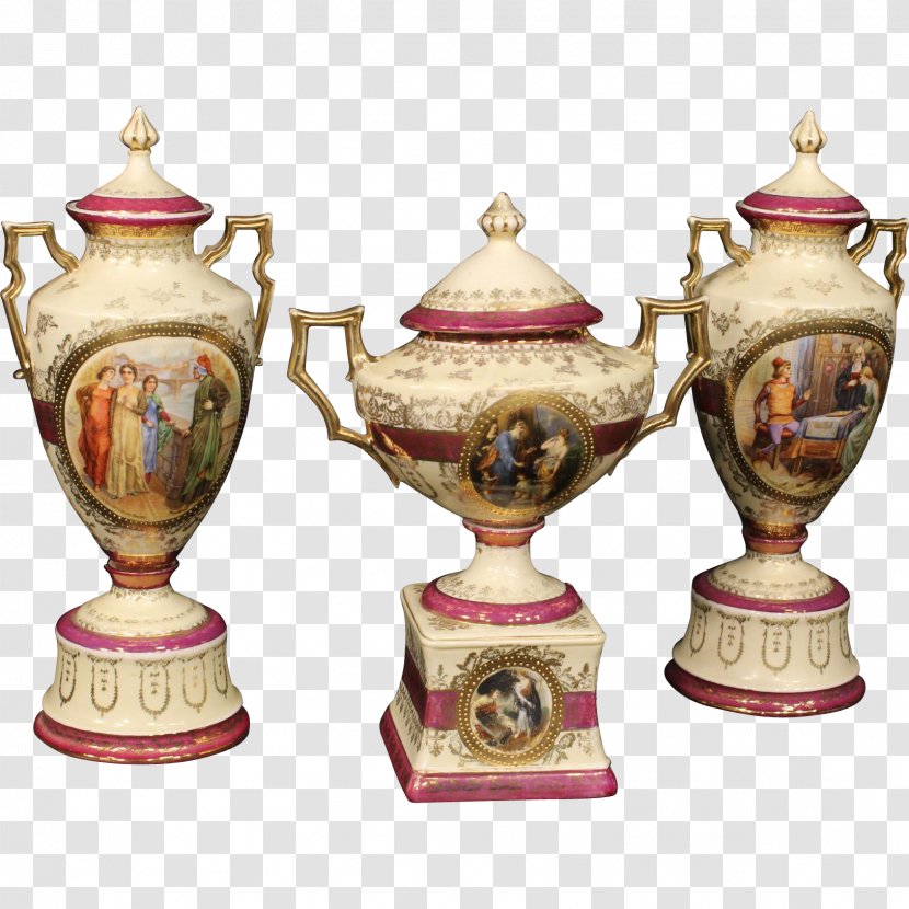 Vase Tableware Porcelain Urn Trophy Transparent PNG
