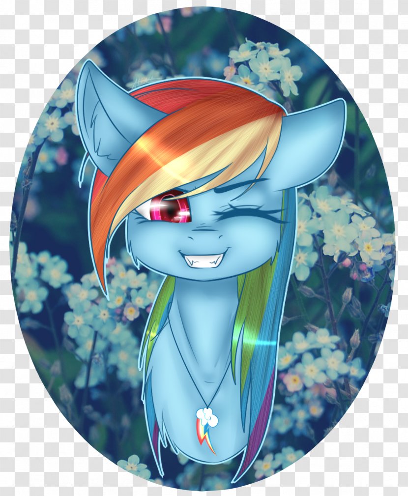 Rainbow Dash Illustration Fan Art - Fictional Character Transparent PNG