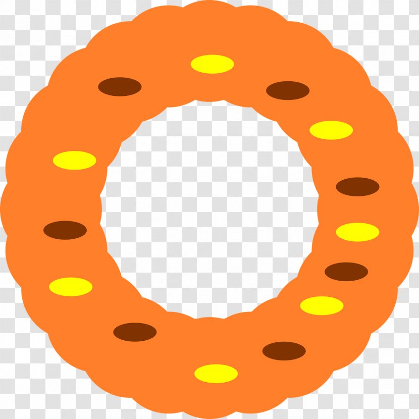 Doughnut Food - Confectionery - Yellow Donut Transparent PNG