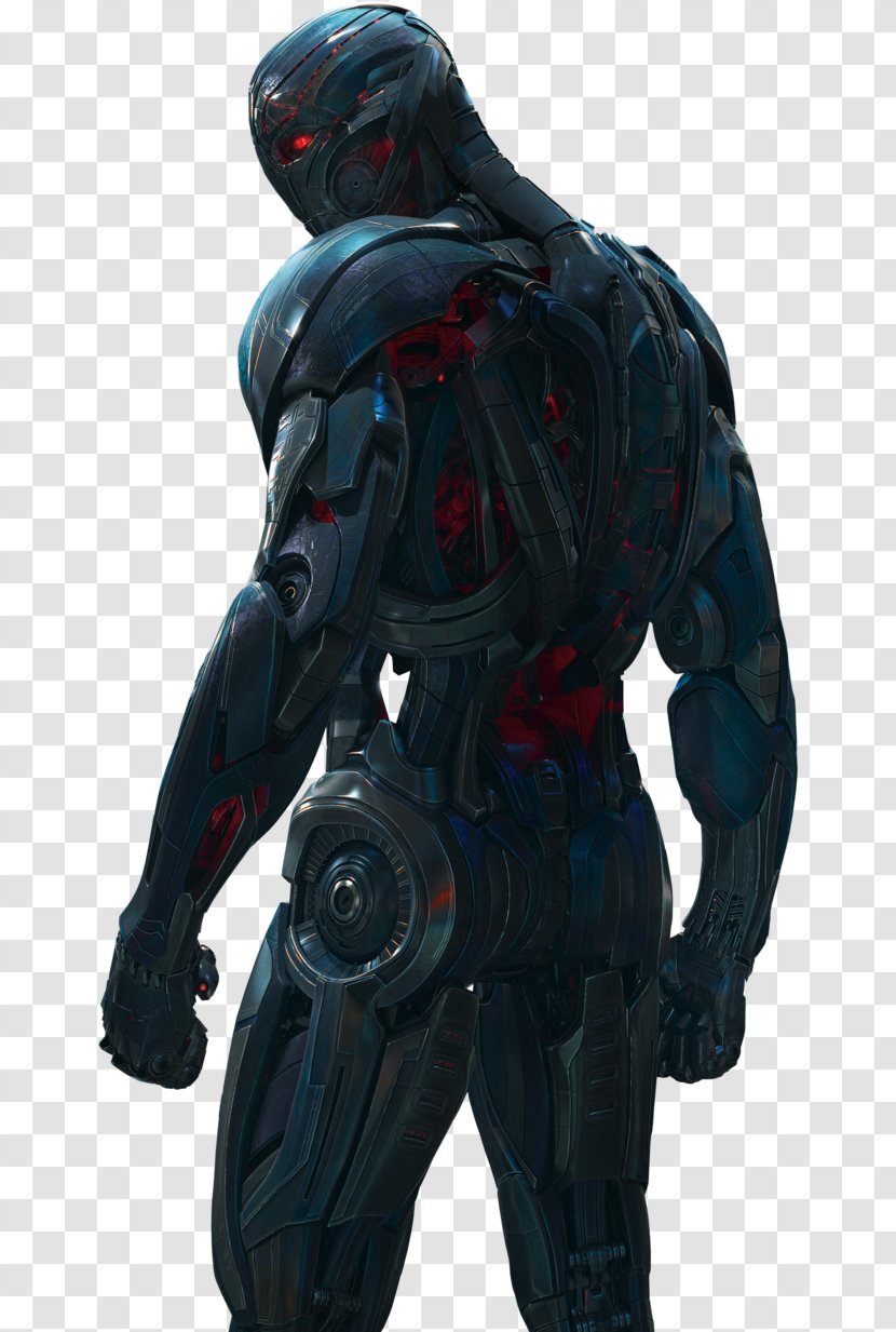 Ultron Vision Black Widow YouTube Hulk - Avengers Age Of - Robocop Transparent PNG