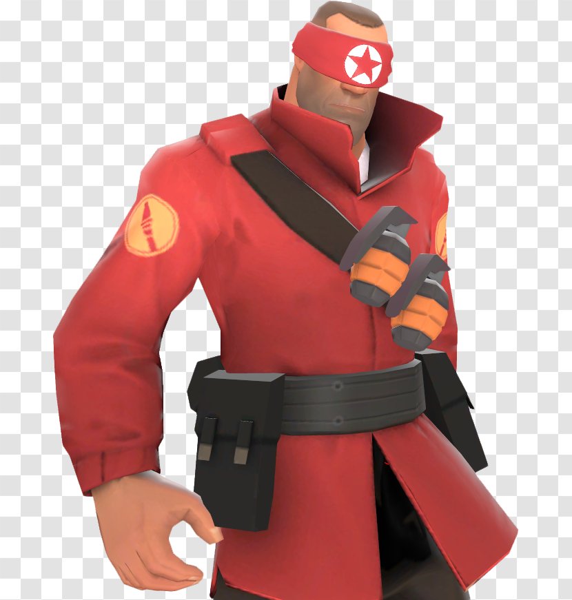 Team Fortress 2 The Forgotten Soldier Costume Character Fiction - Hachimaki Transparent PNG