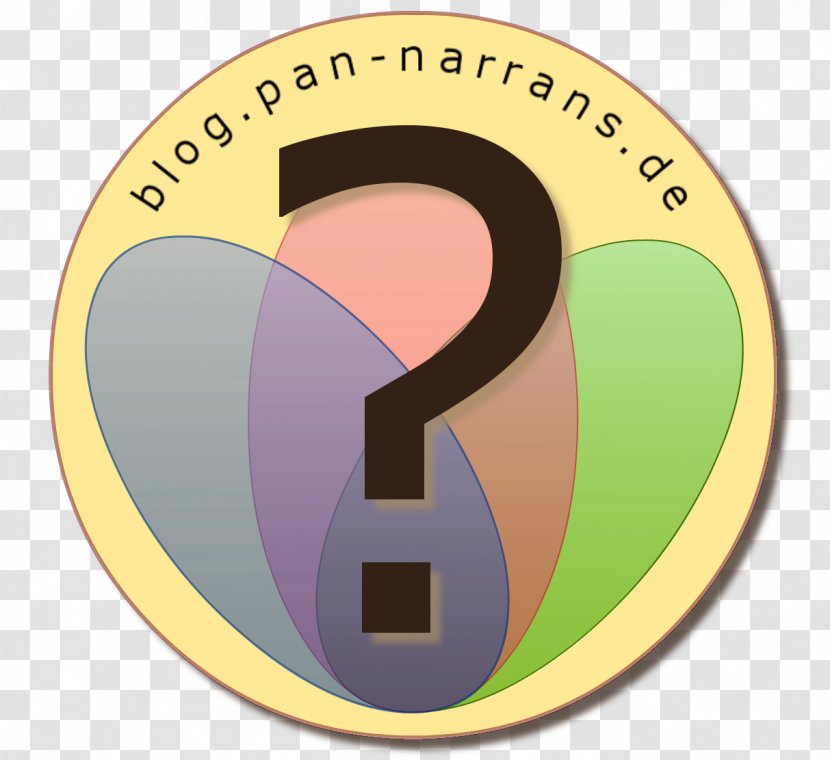 Es Ist Alles Ganz Anders Question Mark Logo .de Font - Starch - Pan Transparent PNG