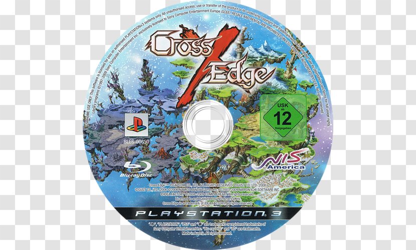 Cross Edge PlayStation 3 Role-playing Game Compile Heart Nippon Ichi Software - Playing Disc Players Transparent PNG