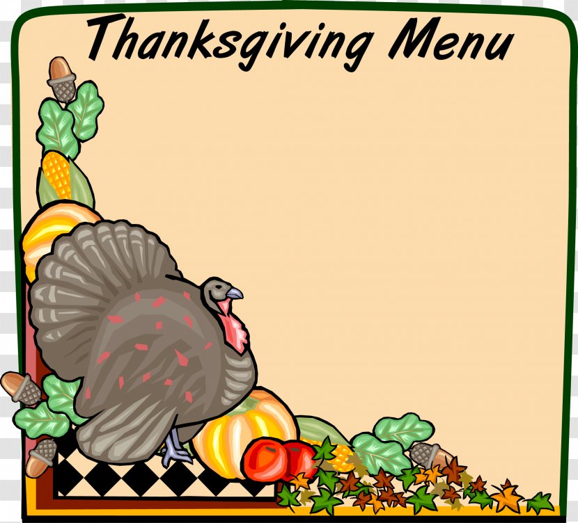 Thanksgiving Dinner Turkey Clip Art - Website - Turkish Border Cliparts Transparent PNG