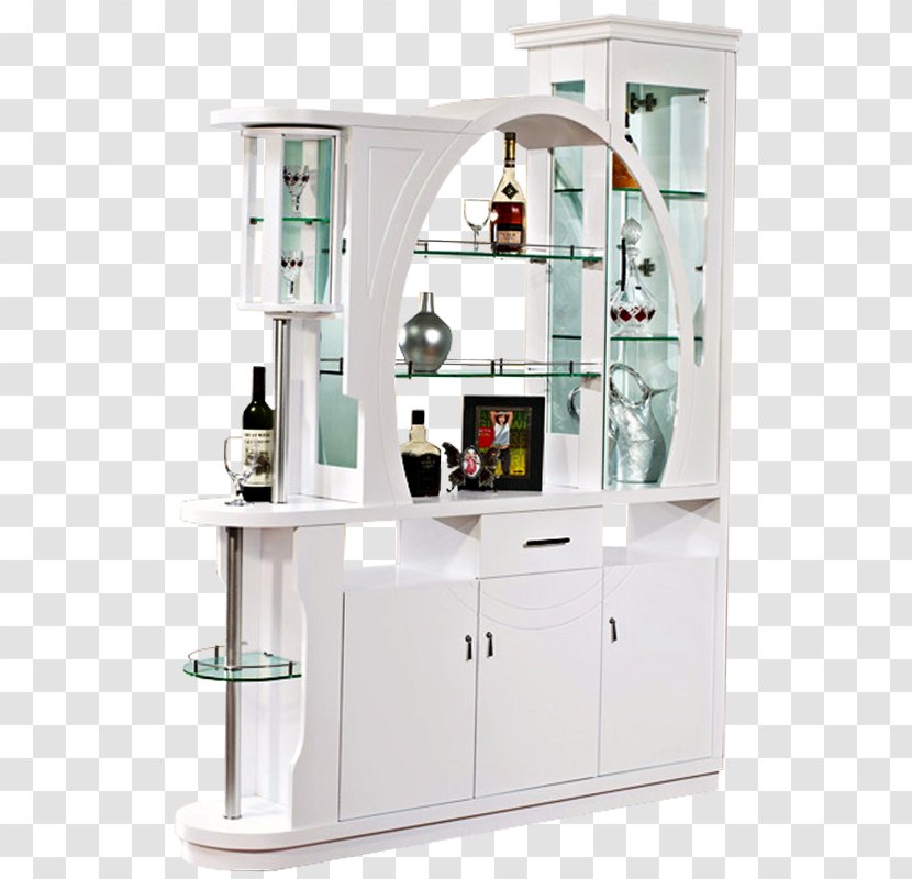 Shelf Furniture Armoires & Wardrobes Partition Wall Living Room - Cabinetry - Merchandise Display Stand Transparent PNG