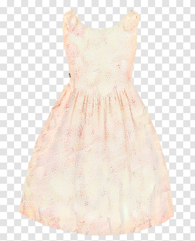 Pink Flower Cartoon - Bridal Party Dress Aline Transparent PNG
