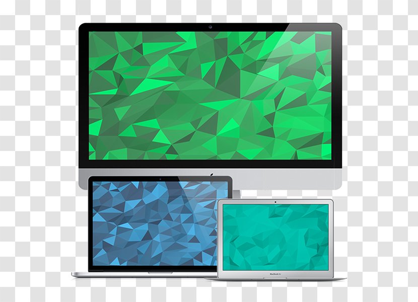 Polygon Geometry Graphic Designer Pattern - Turquoise - Design Transparent PNG