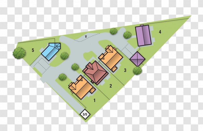 House Angle - Plot For Sale Transparent PNG