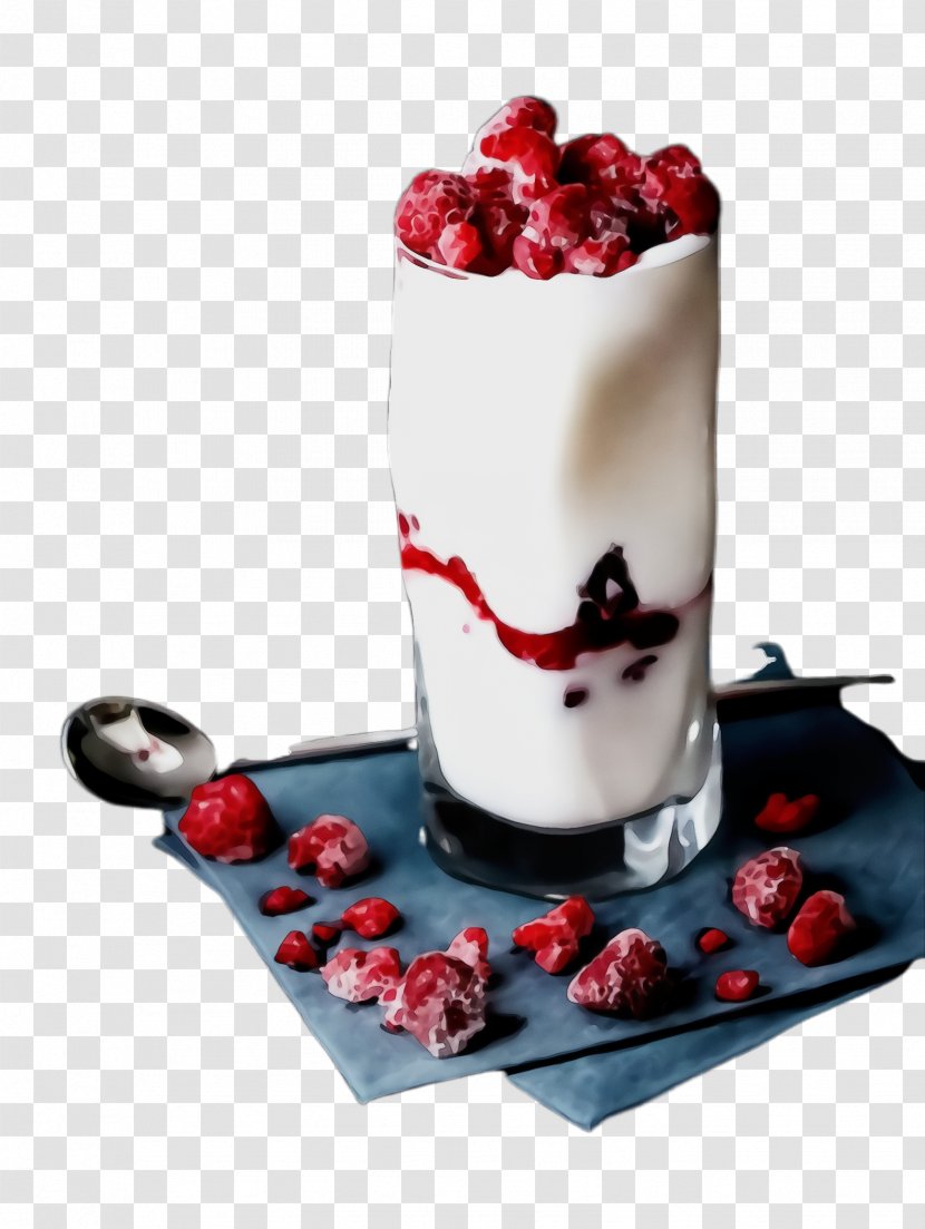Food Cuisine Dessert Verrine Fruit - Frozen - Trifle Cream Transparent PNG