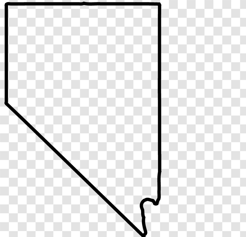 Black And White Monochrome Rectangle - Nevada Transparent PNG