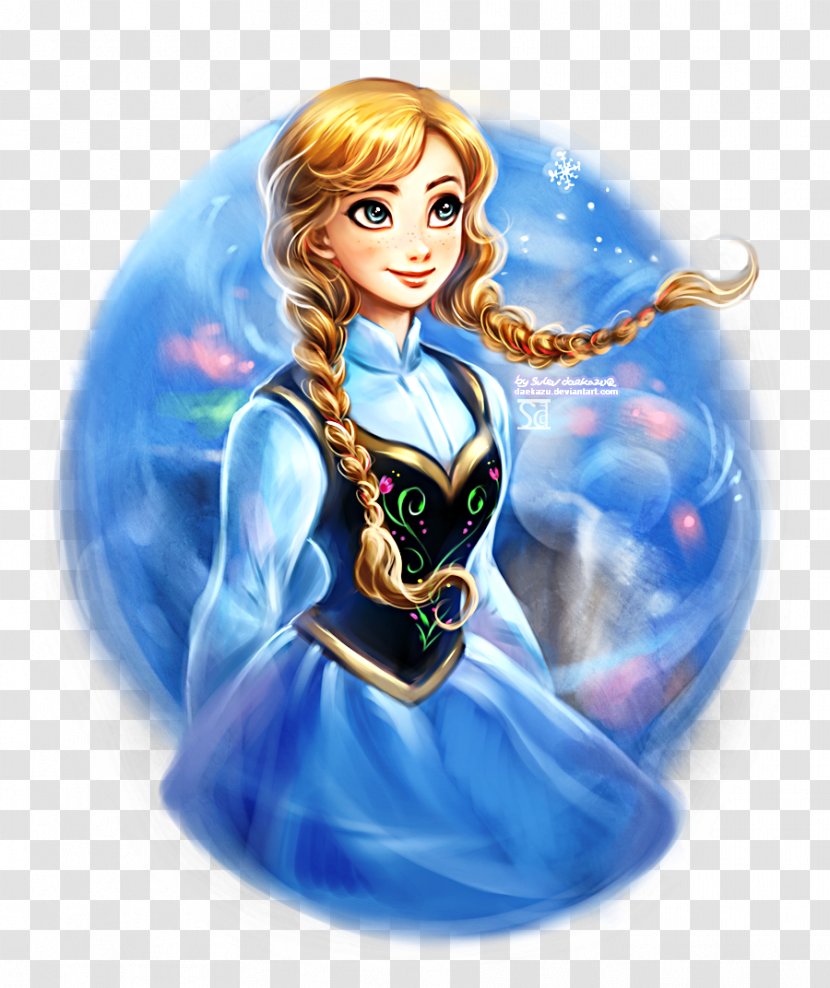 Elsa Frozen Anna Disney Princess Fan Art - Silhouette Transparent PNG