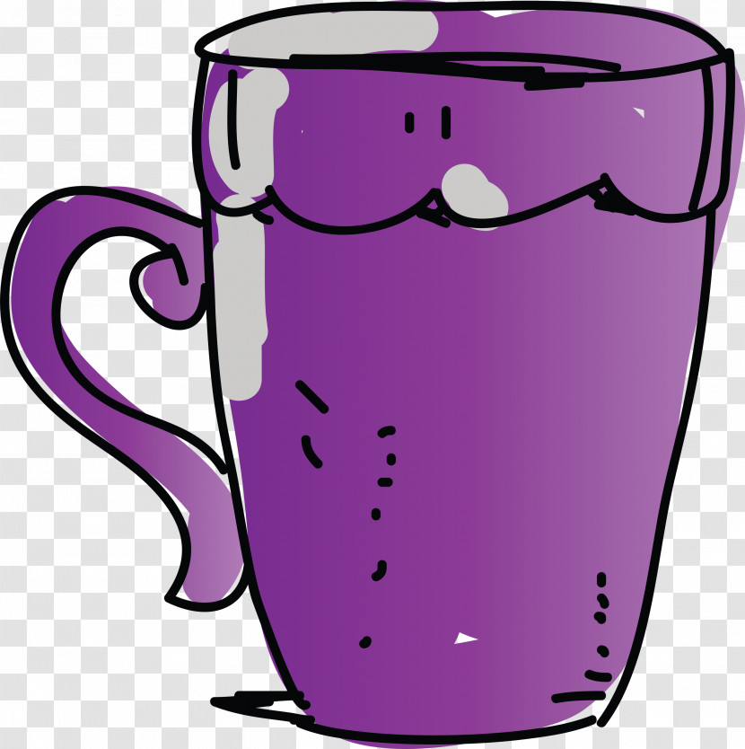 Mug Purple Meter Transparent PNG