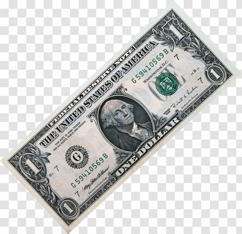Money United States One-dollar Bill Dollar - Cash - Image Transparent PNG