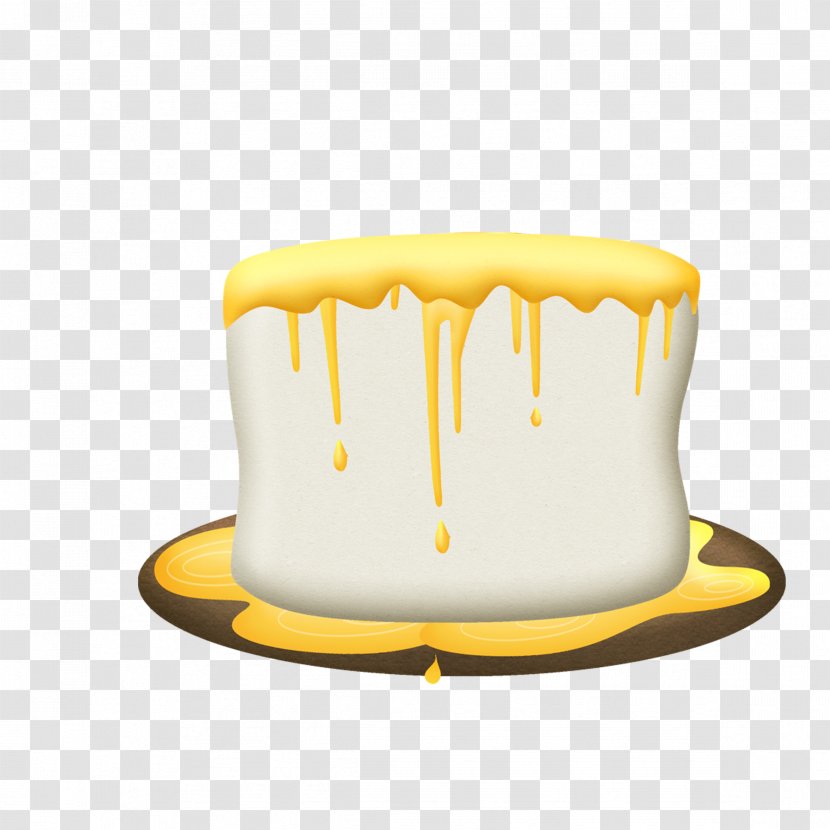 Puff Pastry Croissant Wedding Cake Layer - Honey Transparent PNG