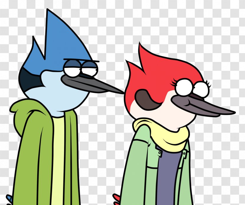Mordecai Rigby YouTube Cartoon Network Character - Artwork - Shows Transparent PNG