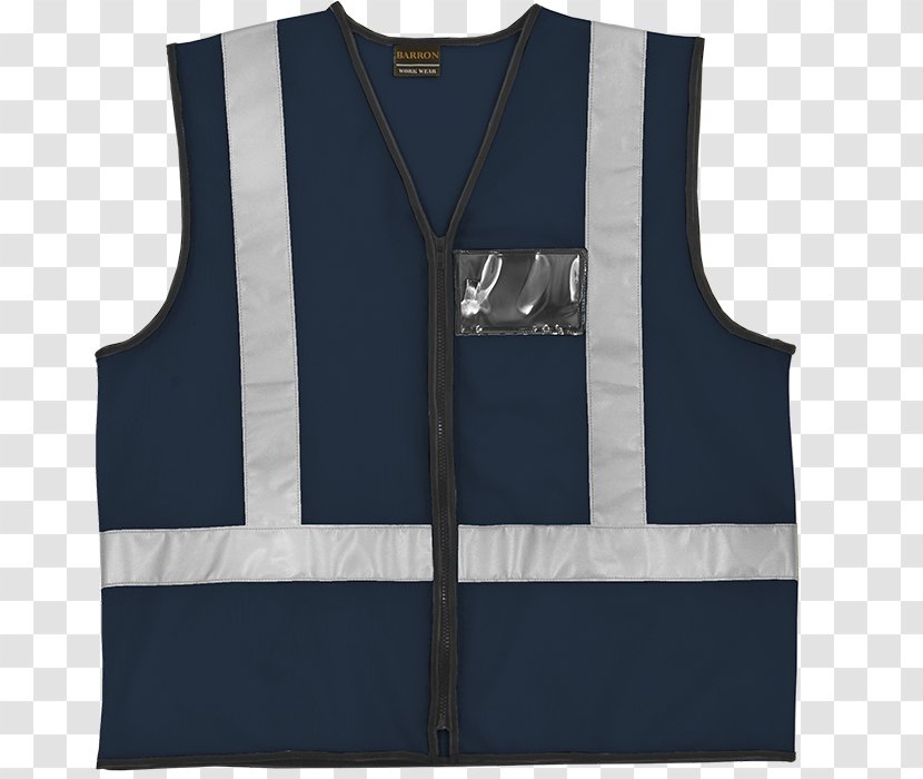 Gilets Waistcoat High-visibility Clothing Pocket - Zipper Transparent PNG