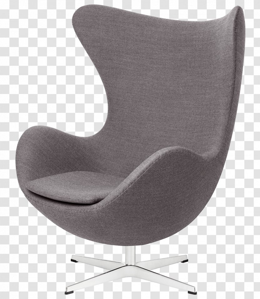 Eames Lounge Chair Egg Ant Fritz Hansen - Cushion - Practical Transparent PNG
