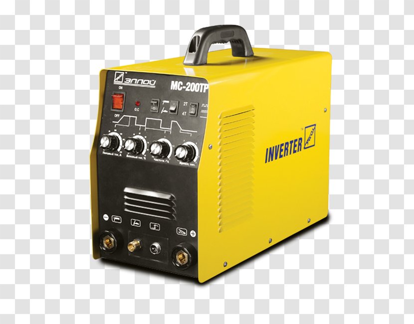 Shielded Metal Arc Welding Power Inverters Electric - Hardware - Yellow-line Transparent PNG