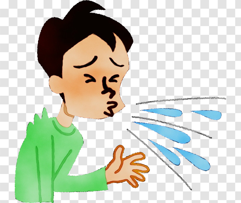 Cartoon Nose Cheek Finger Hand Transparent PNG