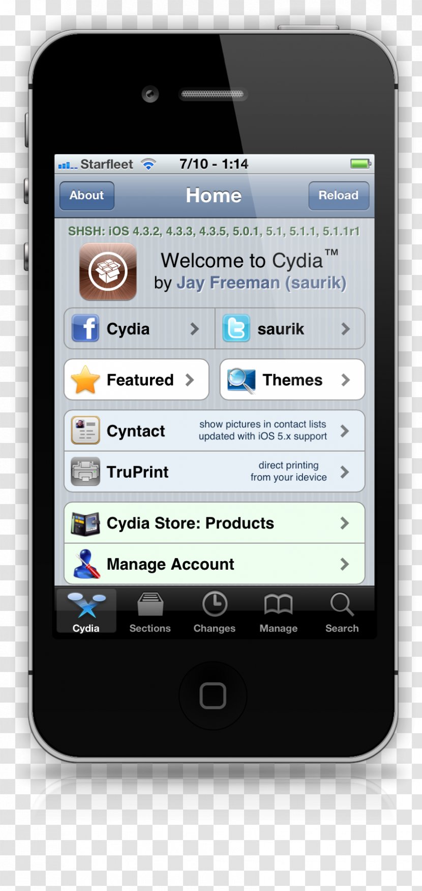 IPod Touch IPhone Cydia IOS Jailbreaking - Android - Iphone Transparent PNG