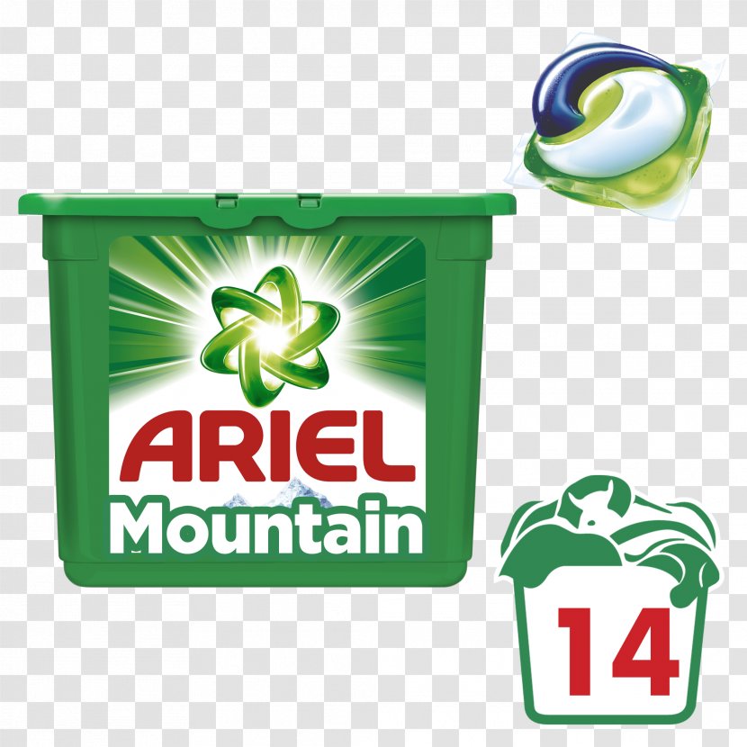 Laundry Detergent Capsule Ariel - Shell Transparent PNG