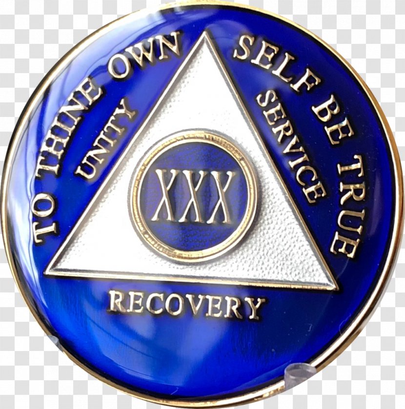 Emblem Medal Badge Cobalt Blue Transparent PNG