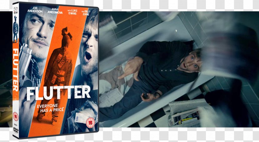 Luke Evans Flutter Crime Film Thriller - Brand Transparent PNG