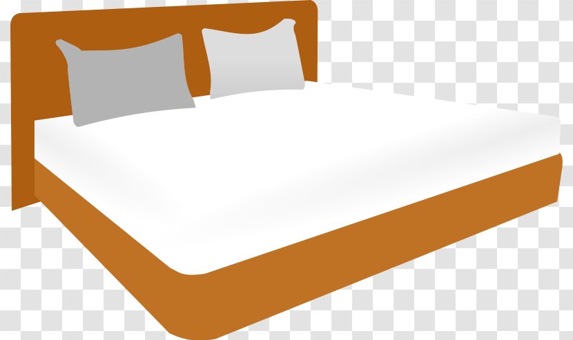 Mattress Bed Size Frame Clip Art - Property Outline Cliparts Transparent PNG
